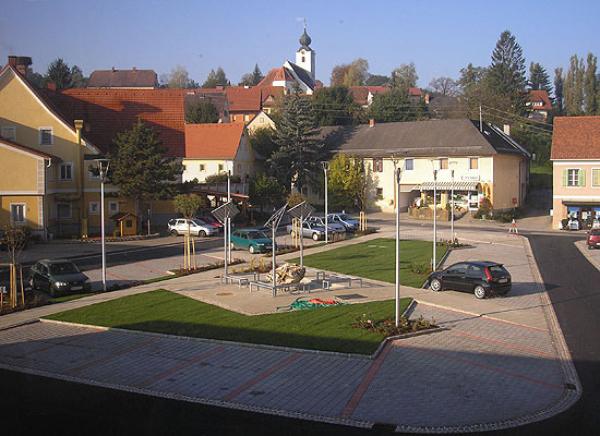 Dorfplatz St. Margarethen Raab